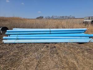 lot 19201 image: Bulk Lot of 6in C900 AWWA PVC Pipes