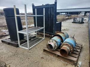 lot 15355 image: CMA CGI Industrial Generator Radiator Assembly