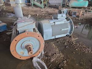 lot 19230 image: VEM E3-W43R Industrial Electric Motor - Set of 2