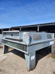lot 15407 image: Industrial Air Handling Unit Cooling Coil Assembly