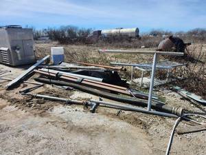lot 15409 image: Commercial Steel Pipe Rack System