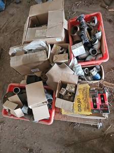lot 19323 image: Assorted Lot W Metal Fittings, (3) Regulators and More