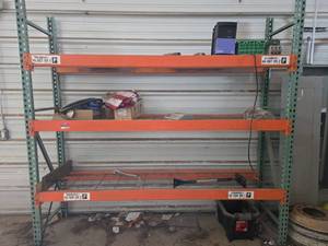 lot 19340 image: Pallet Racking With Contents