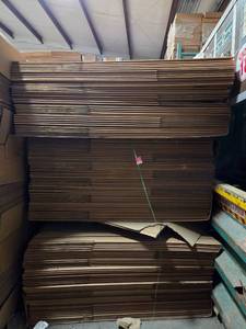 lot 15709 image: Bulk Lot of Cardboard Combo Bin Boxes