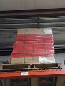 lot 15743 image: Bulk Lot of Red Storage Box Lids