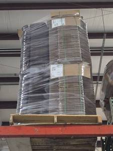 lot 15747 image: Bulk Lot of Blue Cardboard Storage Boxes