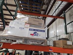 lot 15750 image: Uline Industrial Supply Lot Including Direct Thermal Labels, Chemical Resistant Nitrile Gloves, and More