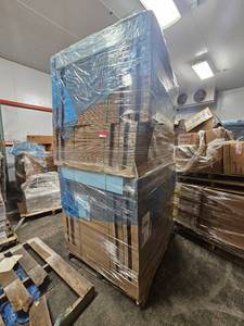 lot 15780 image: Bulk Lot of Cardboard Boxes - Republic Foods Revier 60# Small