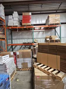 lot 15827 image: Industrial Warehouse Pallet Racking System