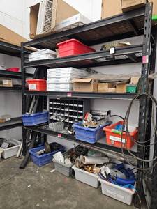 lot 15872 image: Heavy Duty Industrial Steel Storage Rack System