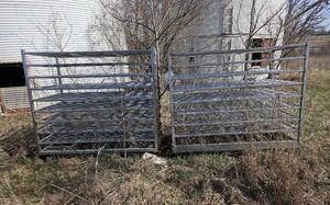 lot 23306 image: Industrial Metal Storage Rack System