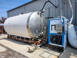 lot 4331 image: Creamery Package 2078 Industrial Chiller System with Control Panel - 6,000 Gal