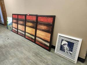 lot 15878 image: Wall Art Collection - 6 Total Pieces