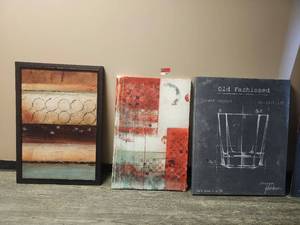 lot 15879 image: Wall Art Collection - 3 Total Pieces