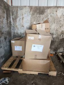 lot 15932 image: Bulk Lot of Industrial Packaging Film Roll - 114MM x 150FT