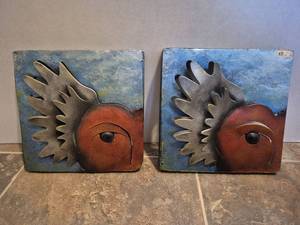lot 28527 image: Metal Industrial Gear Bookends