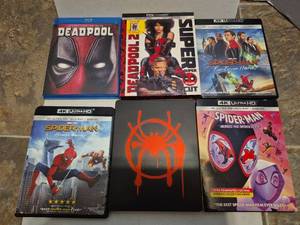 lot 28542 image: Marvel Superhero 4K Movie Collection