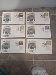 lot 28578 image: 1990 UN Human Rights Declaration First Day Cover Collection