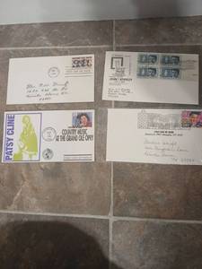 lot 28580 image: Historical First Day Cover Collection - JFK, Elvis, and Country Music