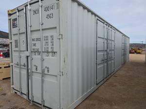 lot 802 image: 40ft High Cube Steel Storage Container