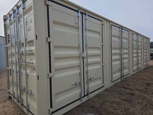 lot 808 image: 40ft High Cube Storage Container