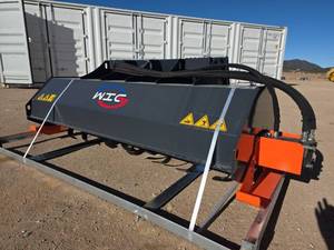 lot 3118 image: 72-inch Heavy Duty Skid Steer Tiller Attachment
