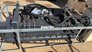 lot 3210 image: Arteer 72-inch Skid Steer Power Rake SSPR-72W