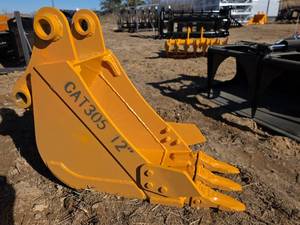 lot 3277 image: CAT 305 12 Excavator Bucket