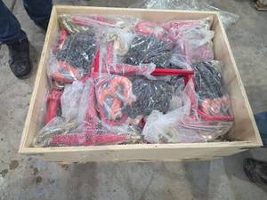 lot 3434 image: LandHero Heavy Duty Chain and Ratchet Binder Set