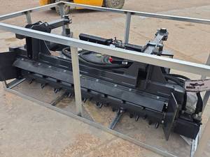lot 3899 image: 72-inch Industrial Power Rake Attachment PR-12-72W