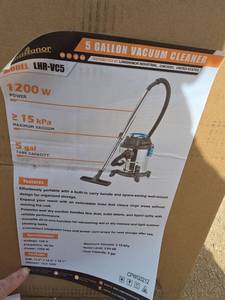 lot 3985 image: Landhonor 5 Gallon WetDry Vacuum LHR-VC5