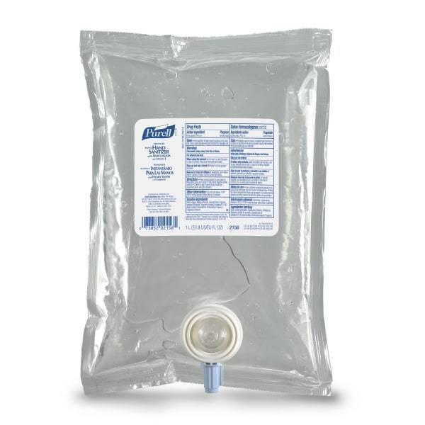 lot 455 image: DP60 Purell Advanced Ethyl Alcohol Fruity Smell Hand Sanitizer 1 000 mL Refill Bag 1 Ct