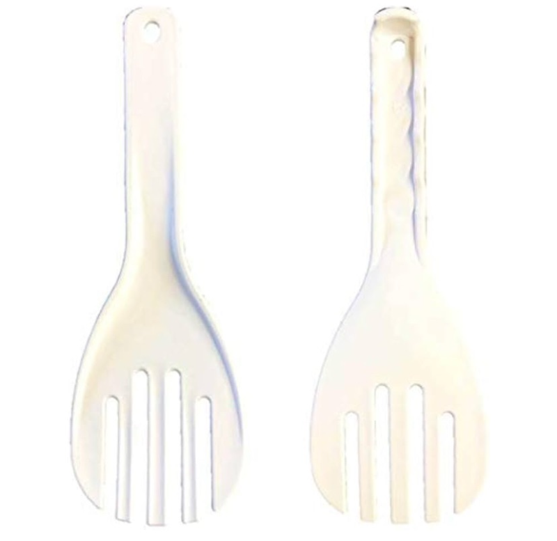 lot 648 image: Jumbo Large Plastic Rice Paddle Spatula Scoop, 9-12 Long, 1 pcs per case, Taiwan DP60