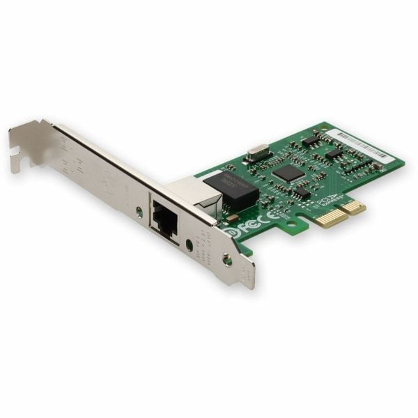lot 826 image: AddOn Intel EXPI9301CT Comparable 101001000Mbs Single Open RJ-45 Port 100m PCIe x4 Network Interface Card - 100% compatible and guaranteed to work used tested working ITR80