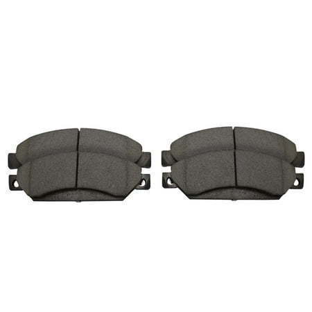 lot 129 image: AutoShack Front Ceramic Brake Pad Set Driver and Passenger Side Replacement SCD1092