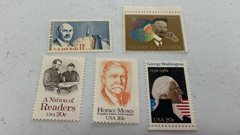 lot 729 image: US Commemorative Stamp Collection vintage