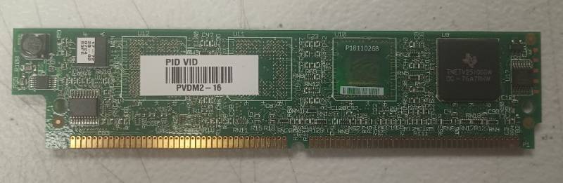 lot 716 image: Texas Instruments TNETV2510GGW Network Card