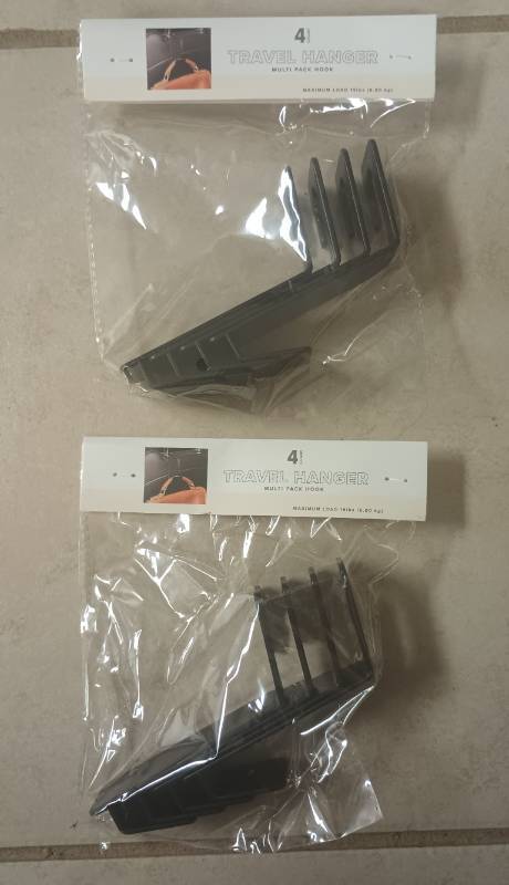 lot 730 image: Made for Retail Travel Hanger Multi Pack Hook