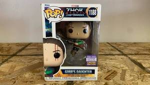 lot 45 image: Thor  Love and Thunder Gorrs Daughter Funko Pop Vinyl Figure #1188 - 2023 Convention Exclusive GS80