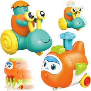 lot 25614 image: Toddler Toys for 1 Year Old Boy,Press to Go Car Baby Toys 6-12-18 Months,Push Toy Cars for Toddlers 1-3,1 Year Old Boys Girl Gift 1 2 3 4 Year Old Boy Girl Toys First Birthday Gifts Christmas Airplane - Retail $10