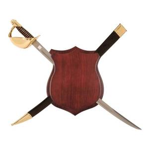 lot 25651 image: MEDALS OF AMERICA EST. 1976 Shield Sword Display Blank - Retail $67