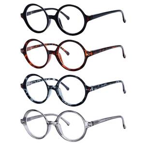 lot 29933 image: Eyekepper 4-pack Reading Glasses Women Small Lens Round Readers 4.00 - Retail $22