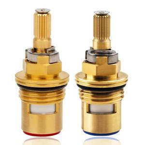 lot 29934 image: 2 Pack Faucet Cartridges Replacement Compatible With K-GP77005-RP K-GP77006-RP, Kohler Parts Replacement Shower Faucet Stem Ceramic Valve Fit for Kitchen Bathroom - Retail $26