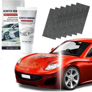 lot 29968 image: Huotwoe Nano Sparkle Cloth Car Scratch Remover 5PCS, Multi-Purpose Nano Magic Cloth Easily Removes Light Scratches, Swirls and Water Spots, Car Scratch Repair Kit for All Vehicle Colors - Retail $10