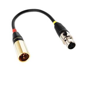 lot 39941 image: Darverson TA4F 4 pin to 3 pin Mini XLR Cable for Shure akg Pocket Transmitter Instrument Cord convertor Adapter (059874520) - Retail $29