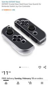 lot 48846 image: LNLBADNZ Replacement for Nintendo Switch Controller, Switch Wireless Controllers Compatible with SwitchLiteOLED, Support Motion ControlWake-upDual Vibration (Black-S) - Retail $30