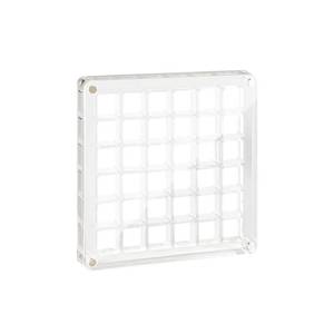lot 51672 image: YUANGUNGUN Magnetic Acrylic Display Case - 36-Grid Seashell & Gemstone Organizer Box (Starfish Design, Jewelry Storage Solution) - Retail $10