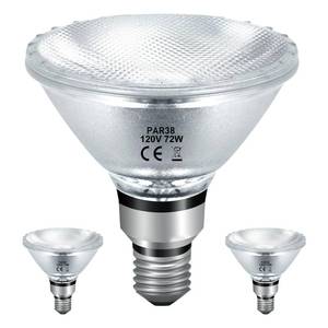 lot 55212 image: Jaenmsa Halogen PAR38 Flood Light Bulbs 72W 120V, Dimmable Par38 Halogen Light E26 Base Bulbs Warm White 2800K 3420 Lumens for Indoor and Outdoor Floodlight, Reptile Heat Bulbs, 2-Pack - Retail $22