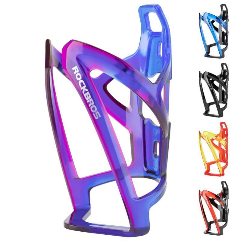 lot 29407 image: ROCKBROS Bike Water Bottle Holder Ultra-Light Bicycle Bottle Cages with Screws Tool, Universal Bike Cup Holder Rack for Road MTB Bikes