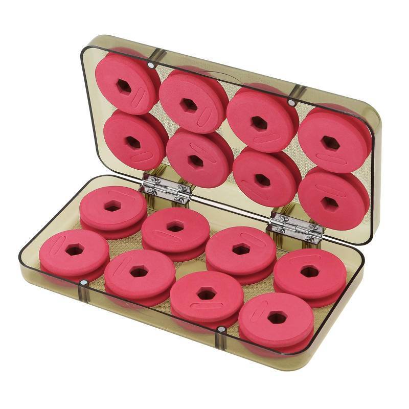 lot 55037 image: OriGlam 16pcs Fishing Foam Spools & Board - Fishing Line Organizer Accessories